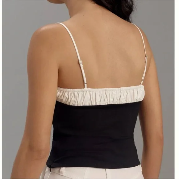 Reformation Black & White Tank Top – Women’s XL – NWT - Picture 4 of 8